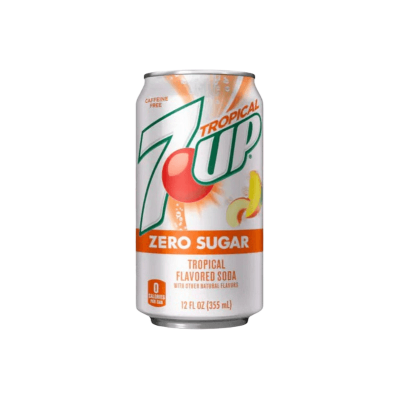 7-up Tropical Zero - USA (355ml)