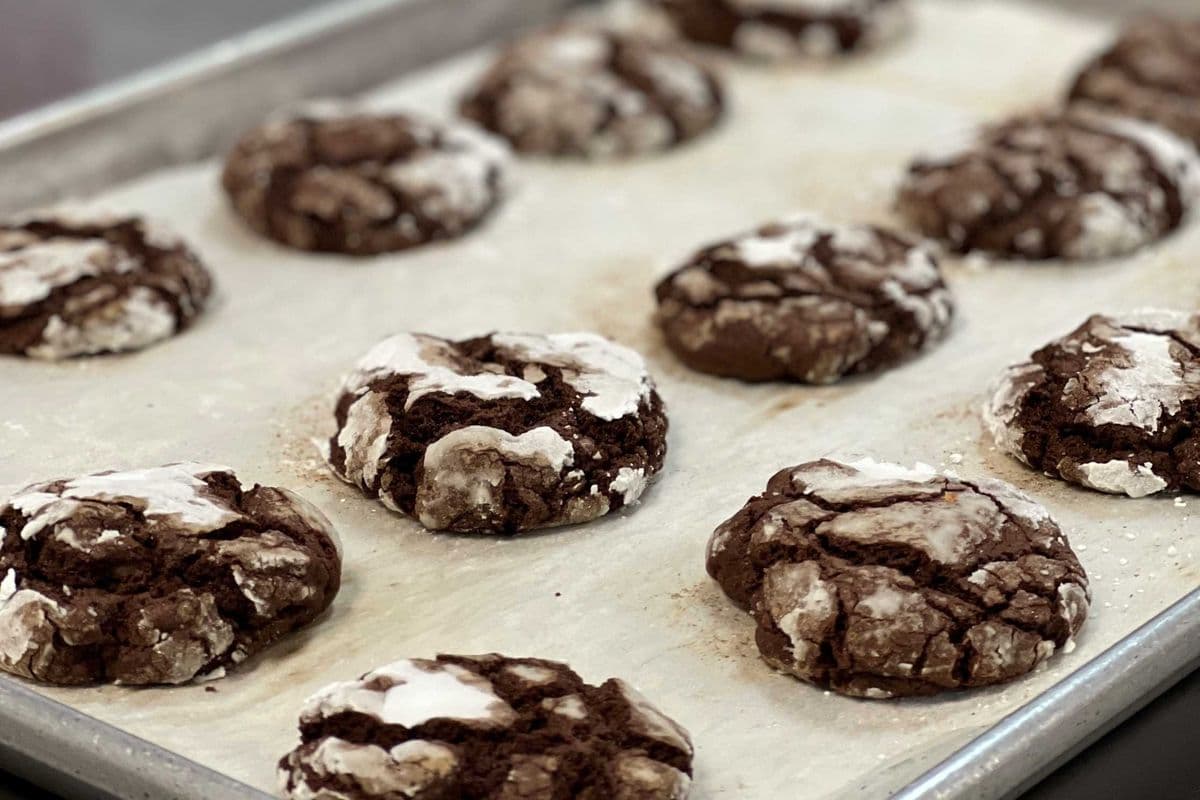 Chocolate Gjetost Cookies