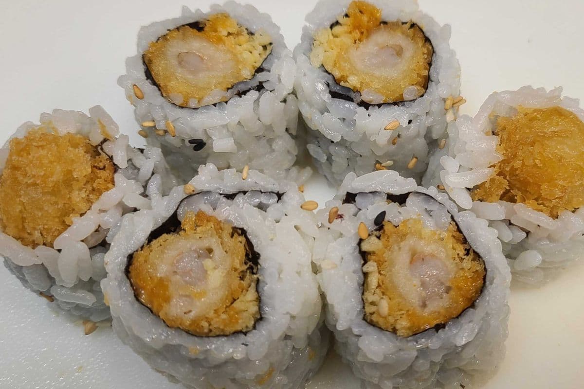Hosomaki crevette tempura