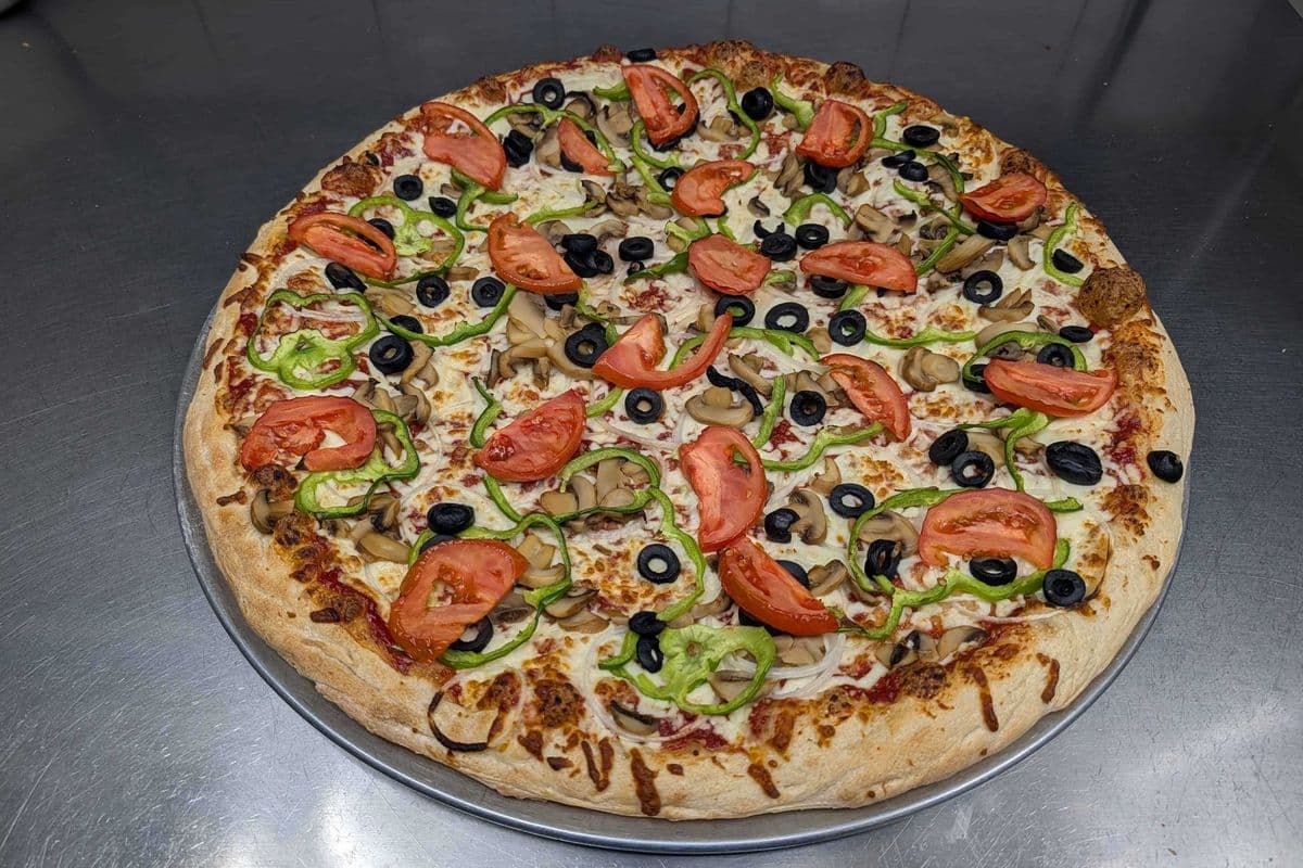 Jumbo Vegetarian Pizza