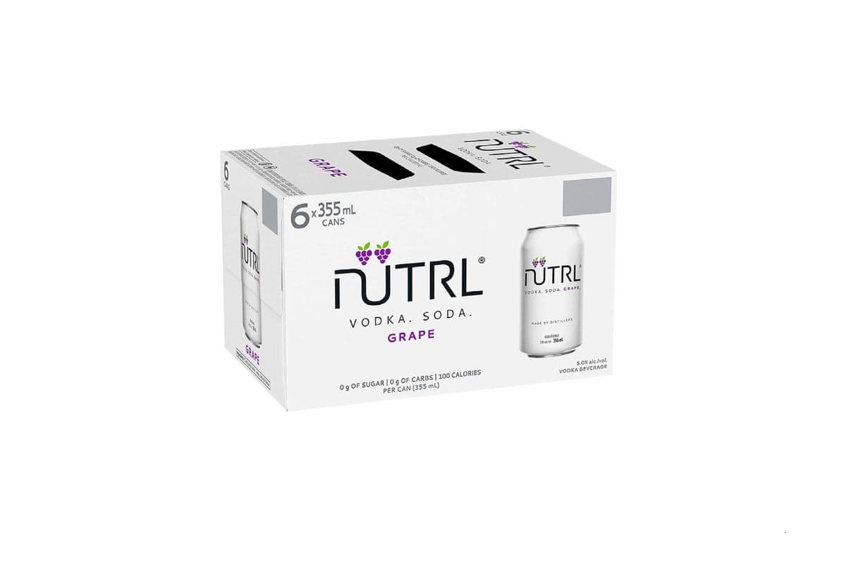 113889 - NUTRL GRAPE (6 x 355ml)