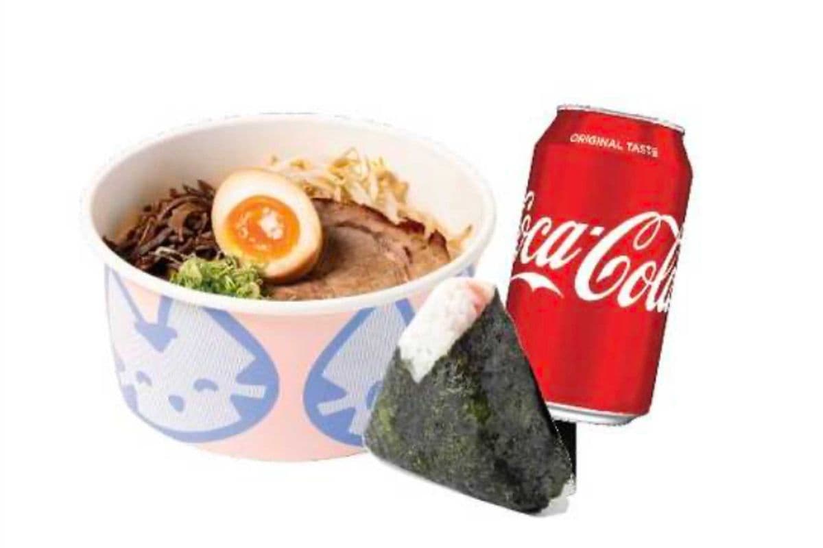 Ramen and Onigiri Combo