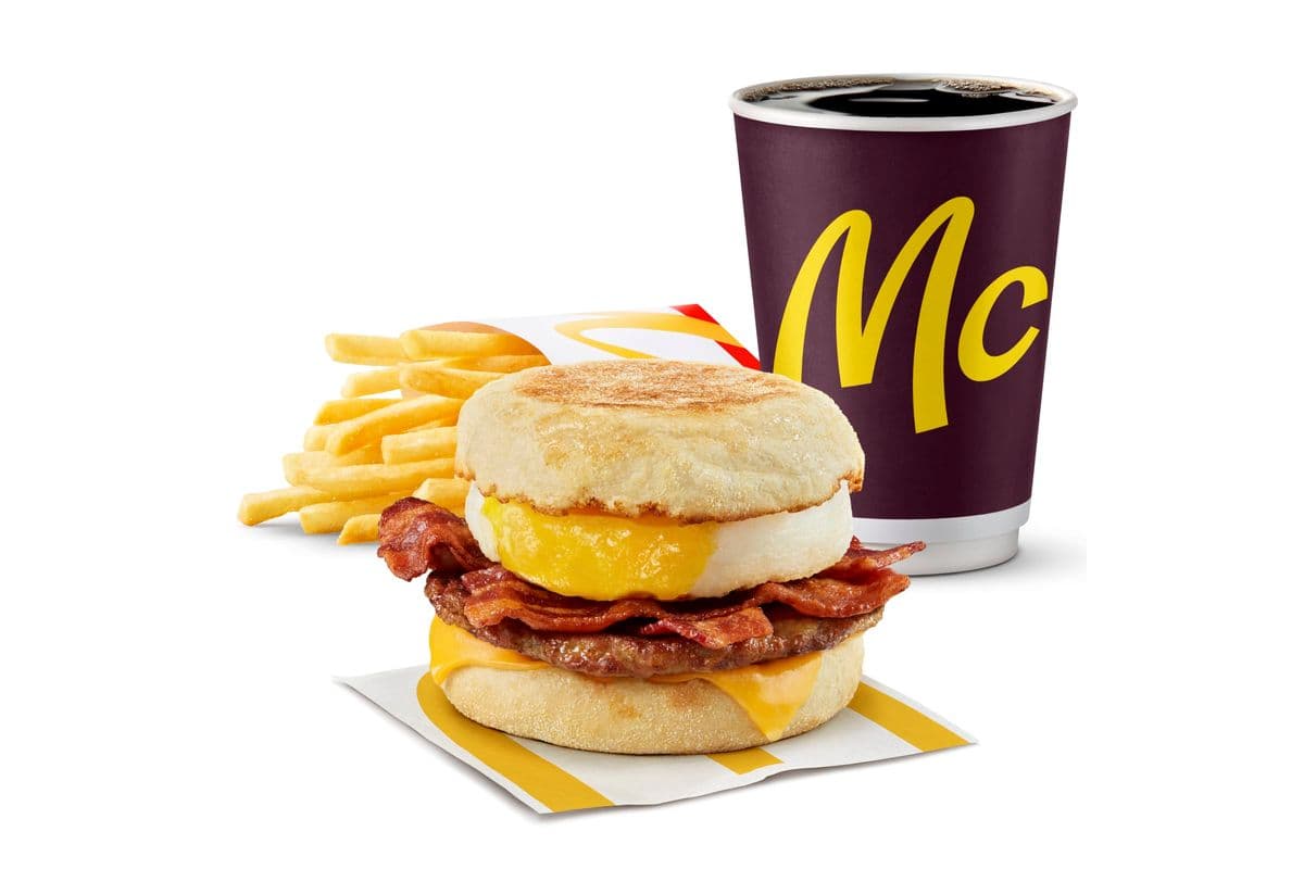 Mighty McMuffin Extra Value Meal [760.0 Cals]
