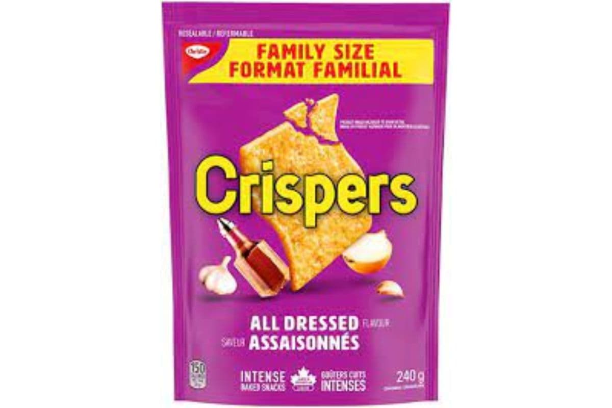 Family Size Crispers All Dressed (240g)
