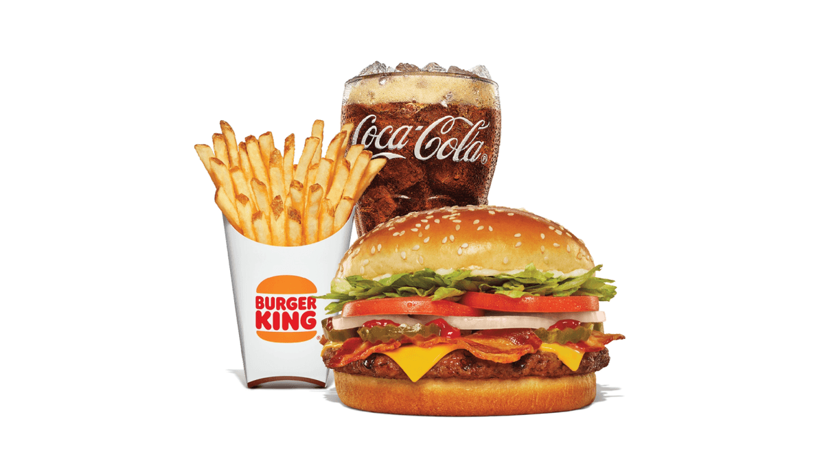 Whopper® with Bacon and Cheese Large Combo