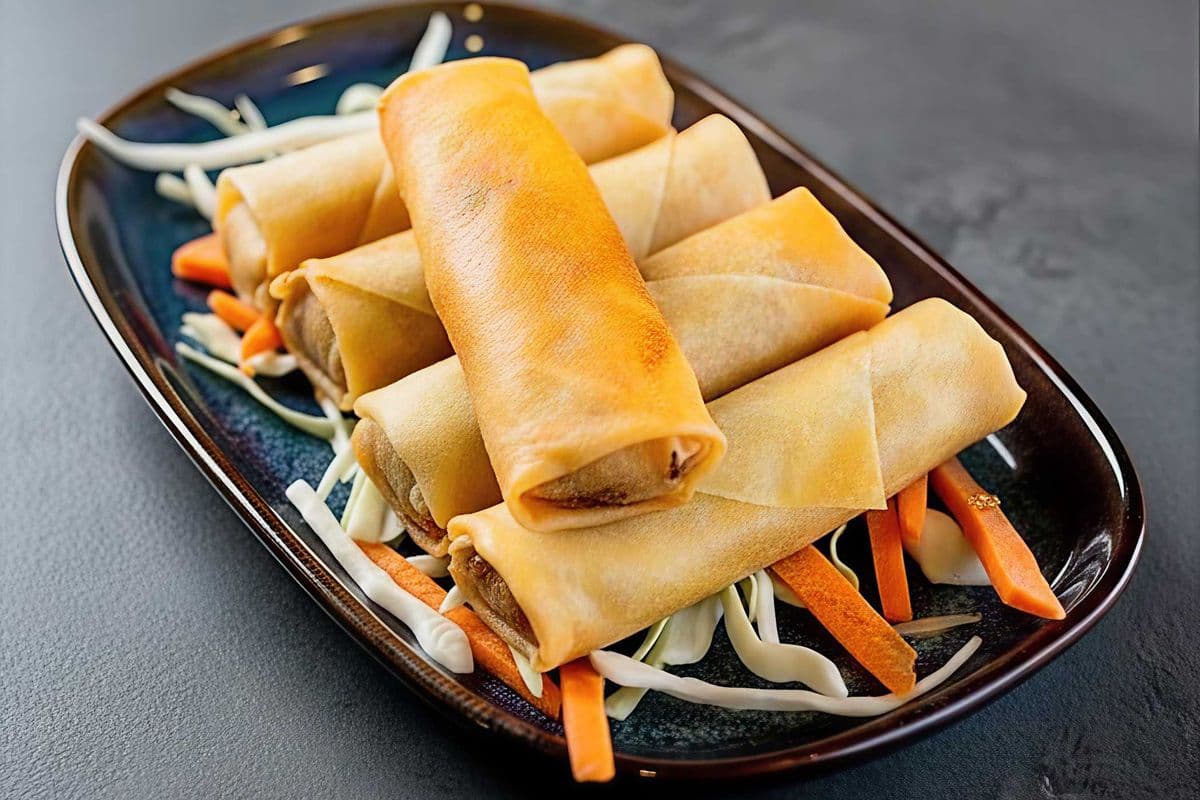 Vegetarian Vegetable Spring Roll (Per piece)
