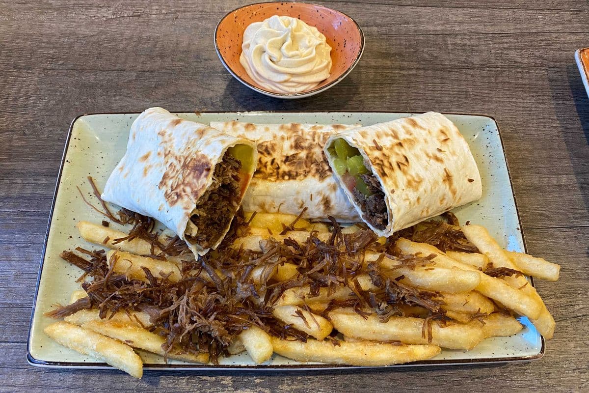 Pulled Beef Sandwich Combo