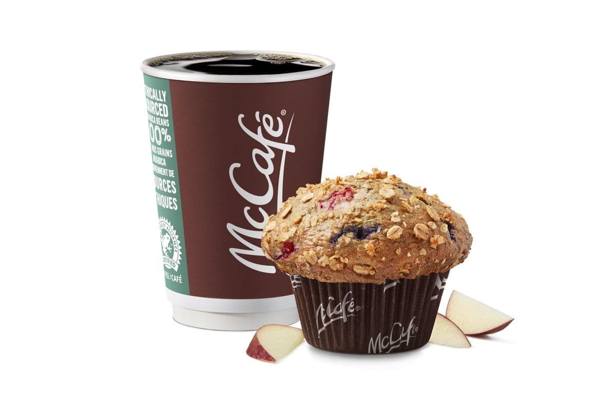 Fruit & Fibre Muffin Pairing [380.0 Cals]