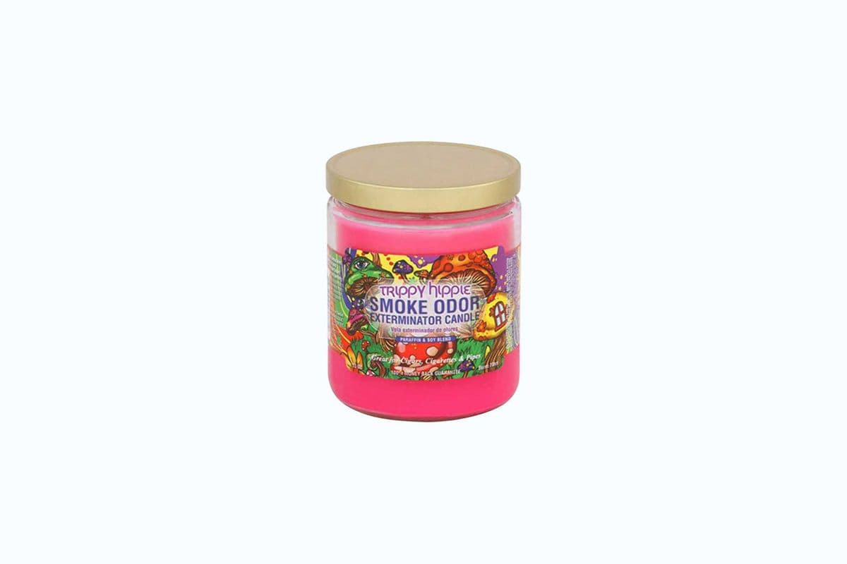 SMOKE ODOR TRIPPY HIPPI CANDLE (13oz)