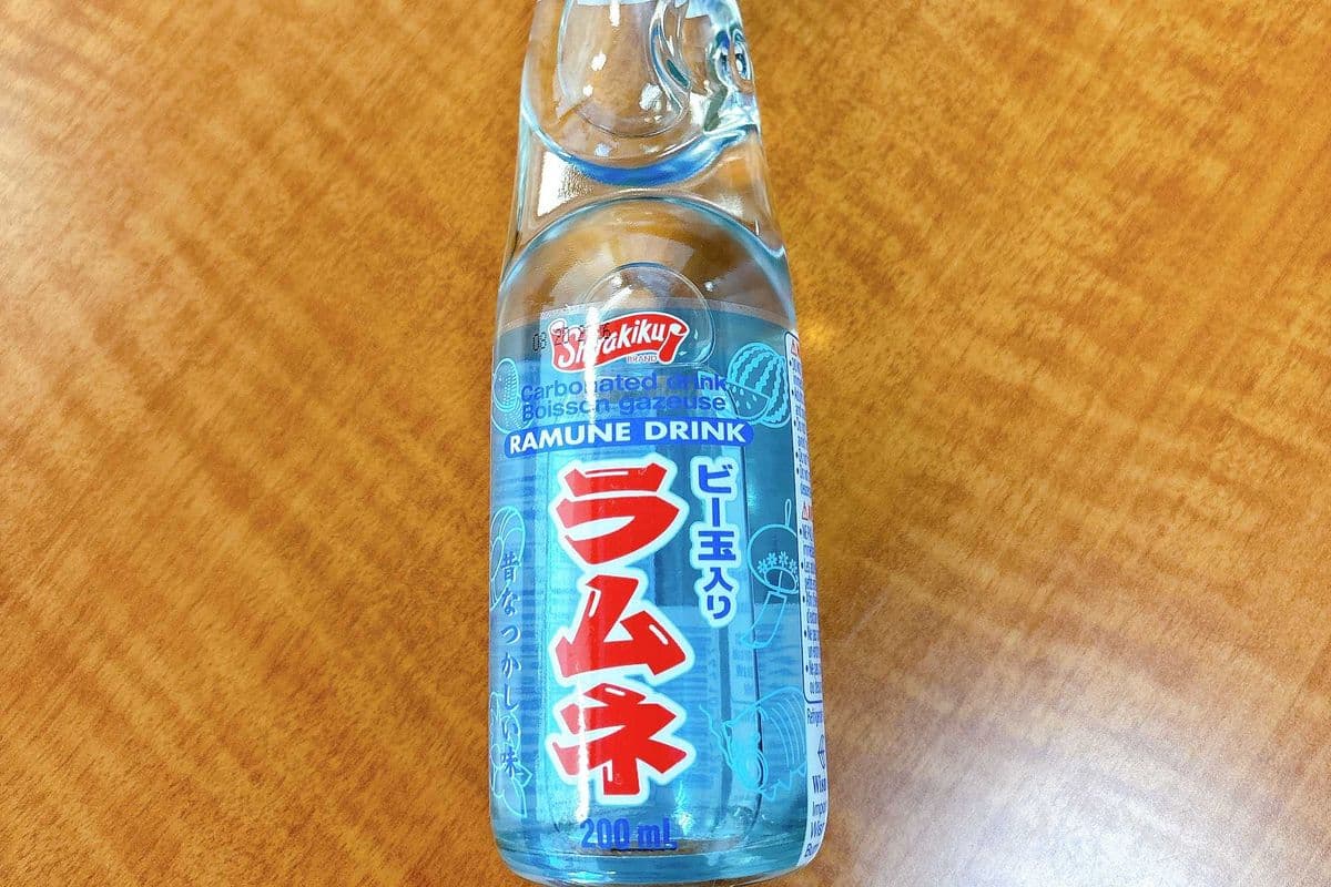 Ramune Japanese lemonade