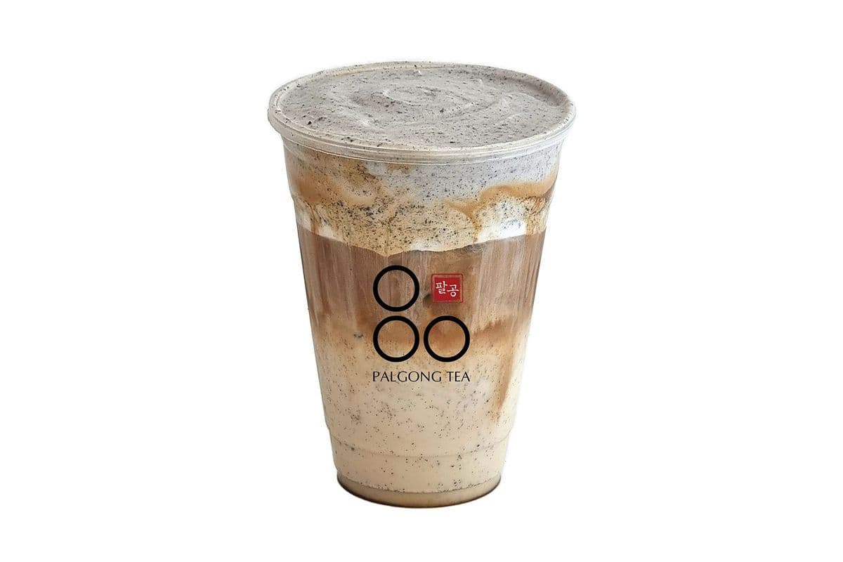 Black Sesame Foam Oat Latte