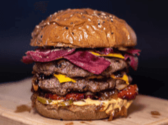 Jumbo Jet Burger Combo