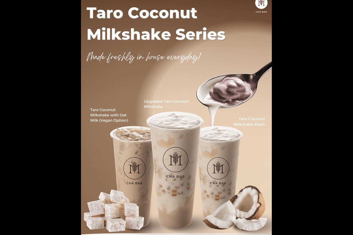 Online-Taro Coconut Milkshake