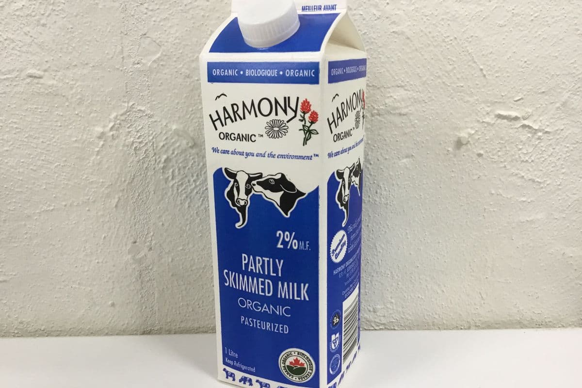 Harmony Organic Milk 2% Carton (1 L)