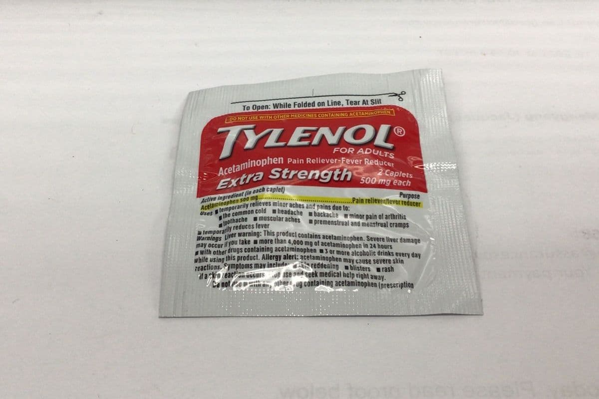Tylenol 2 Caplets (500 mg)