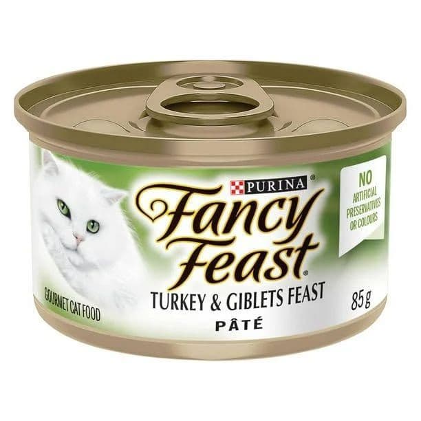 Purina Fancy Feast Paté Turkey & Giblets Feast 85 g
