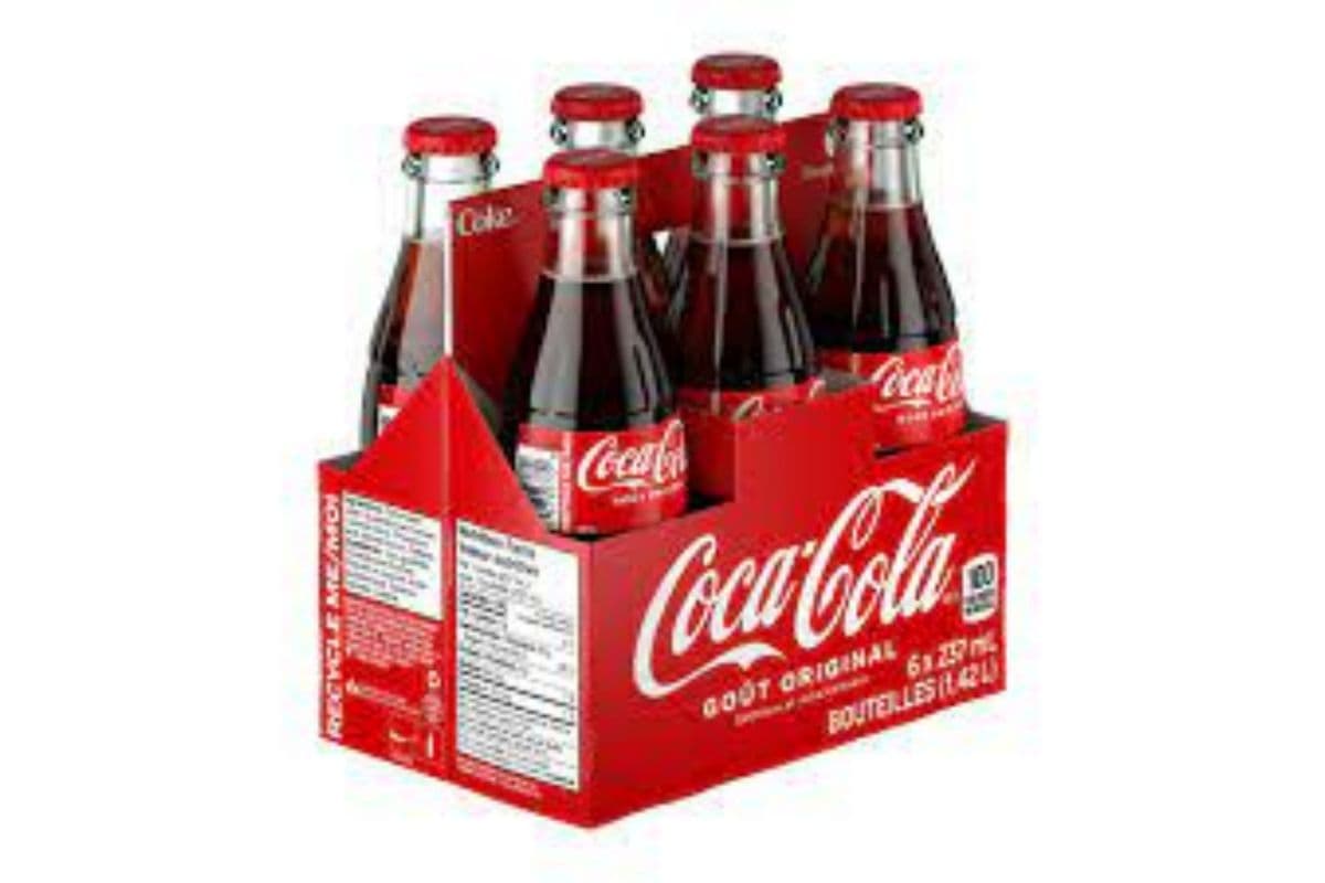Coca Cola Original Taste (237 ml x 6 Bottles)