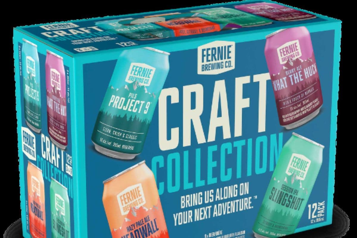 FERNIE BREWING CRAFT COLLECTION 12*355ML (1 x 12x355 ml)