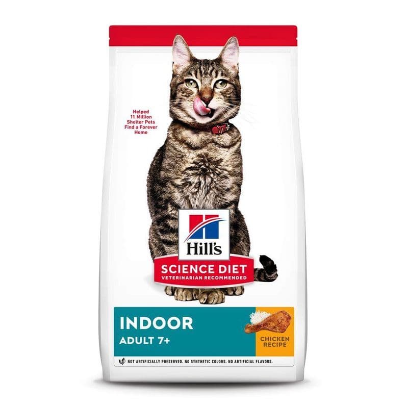 Hill's Science Diet Senior 7+ Indoor Cat Chicken 7 LB