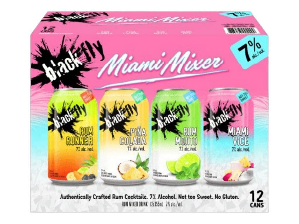 Black Fly - Miami Rum Mixer Pack