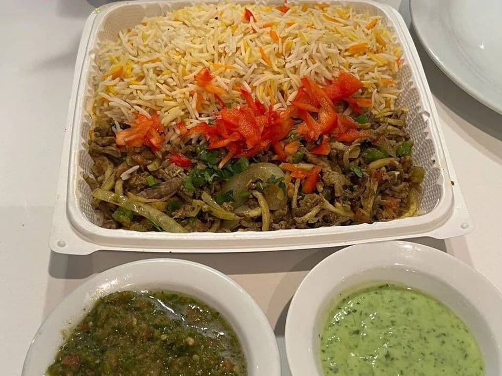 Charred Aaa Beef with Rice