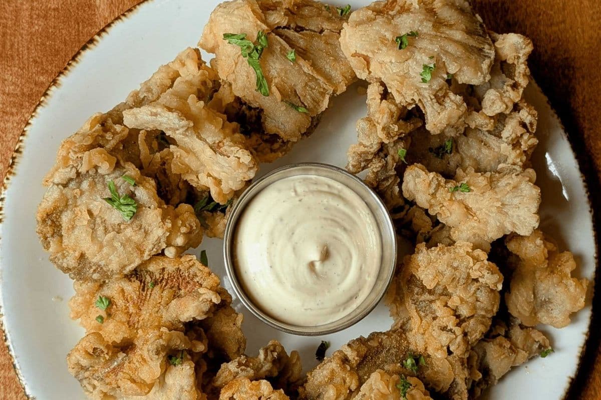 Chicken Fried Oyster Mushrooms