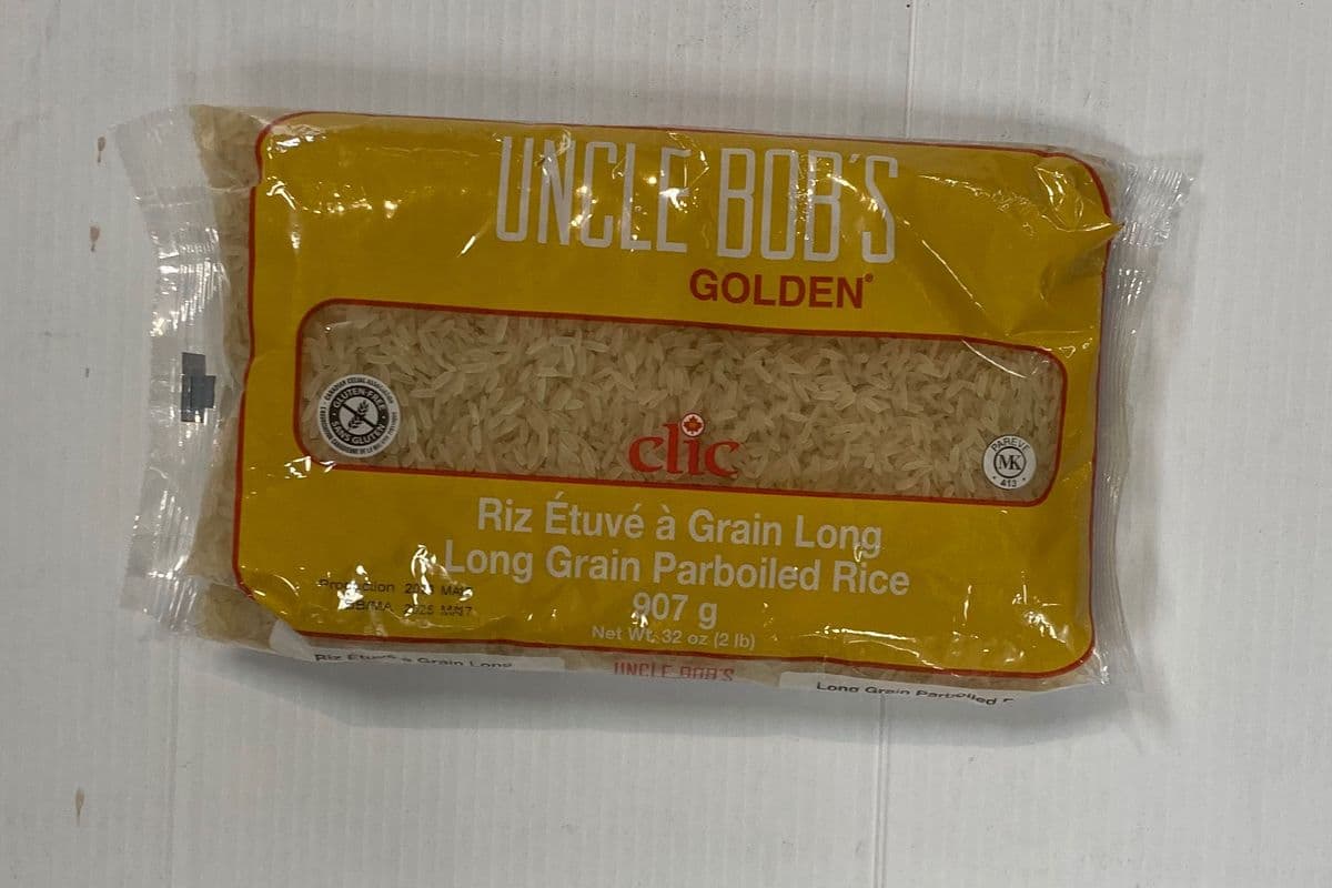 Uncle Bob's Long Grain Parboiled Rice (907g)