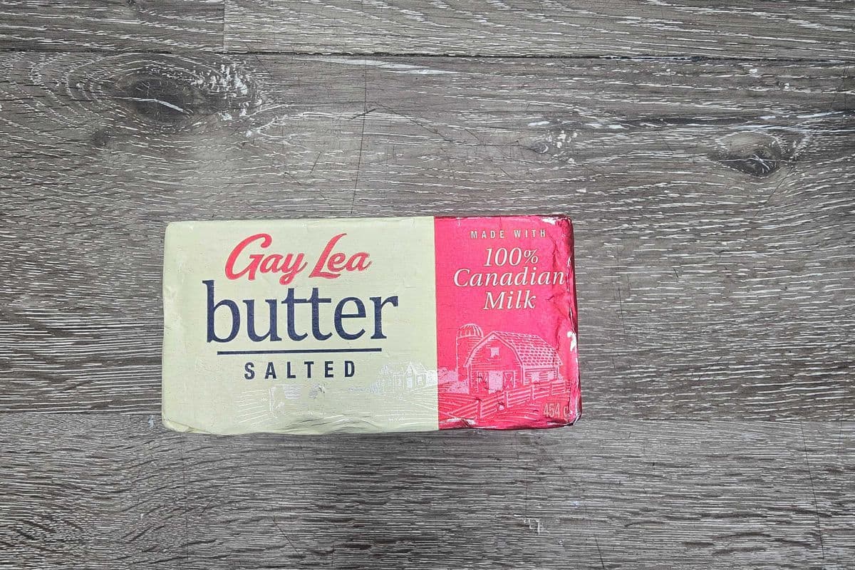 GAY LEA BUTTER SALTED. (454g)