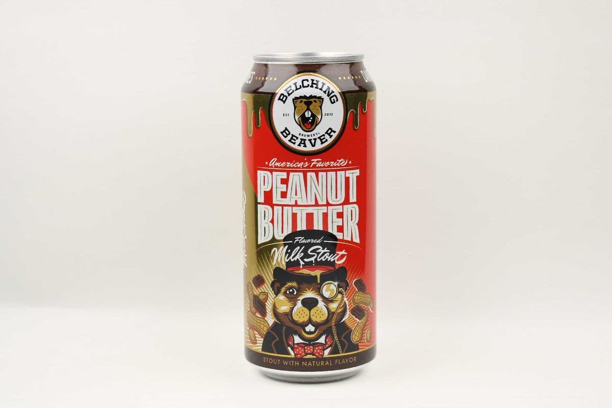 Belching Beaver Peanut Butter Stout 473ml (1 x 473ml)