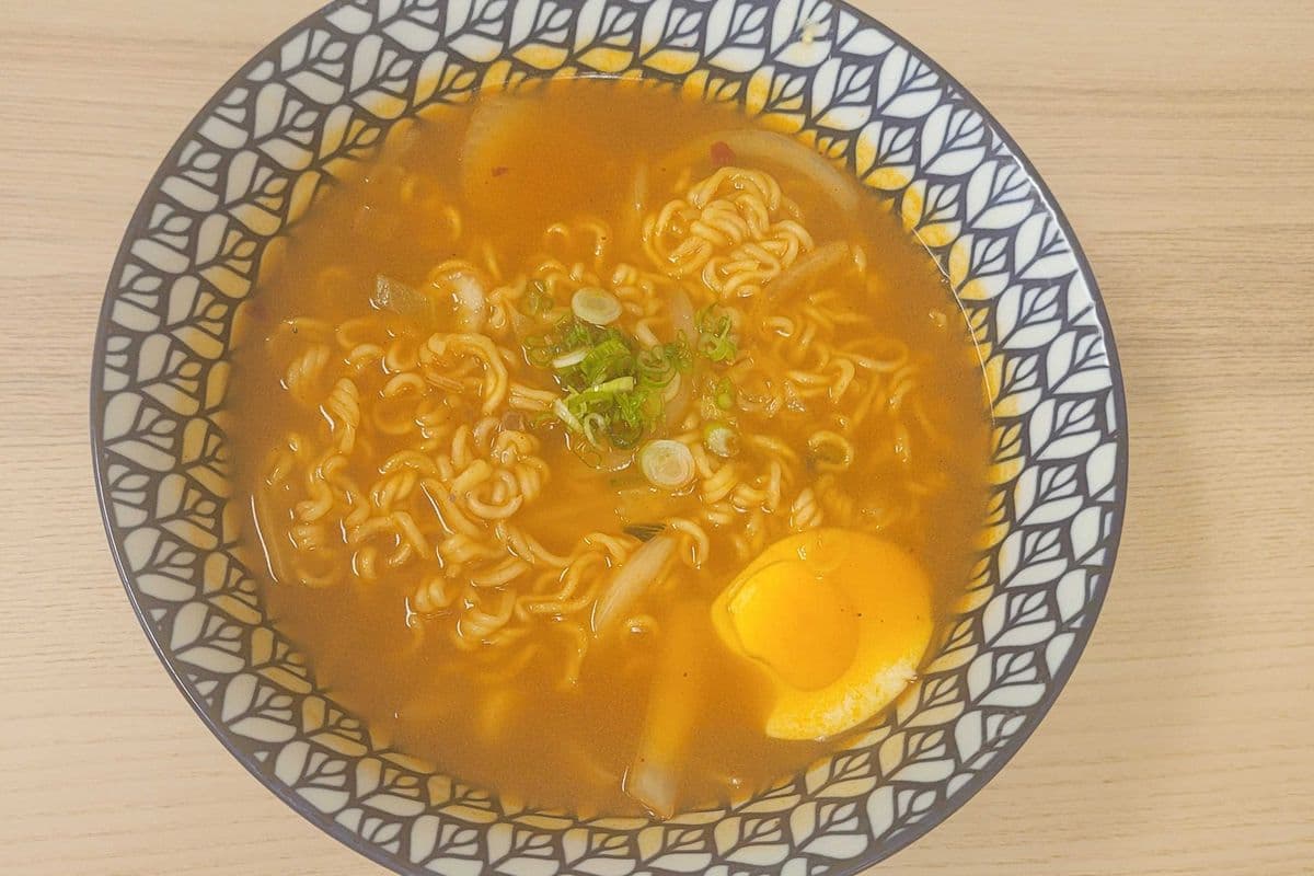 Less Spicy Ramen