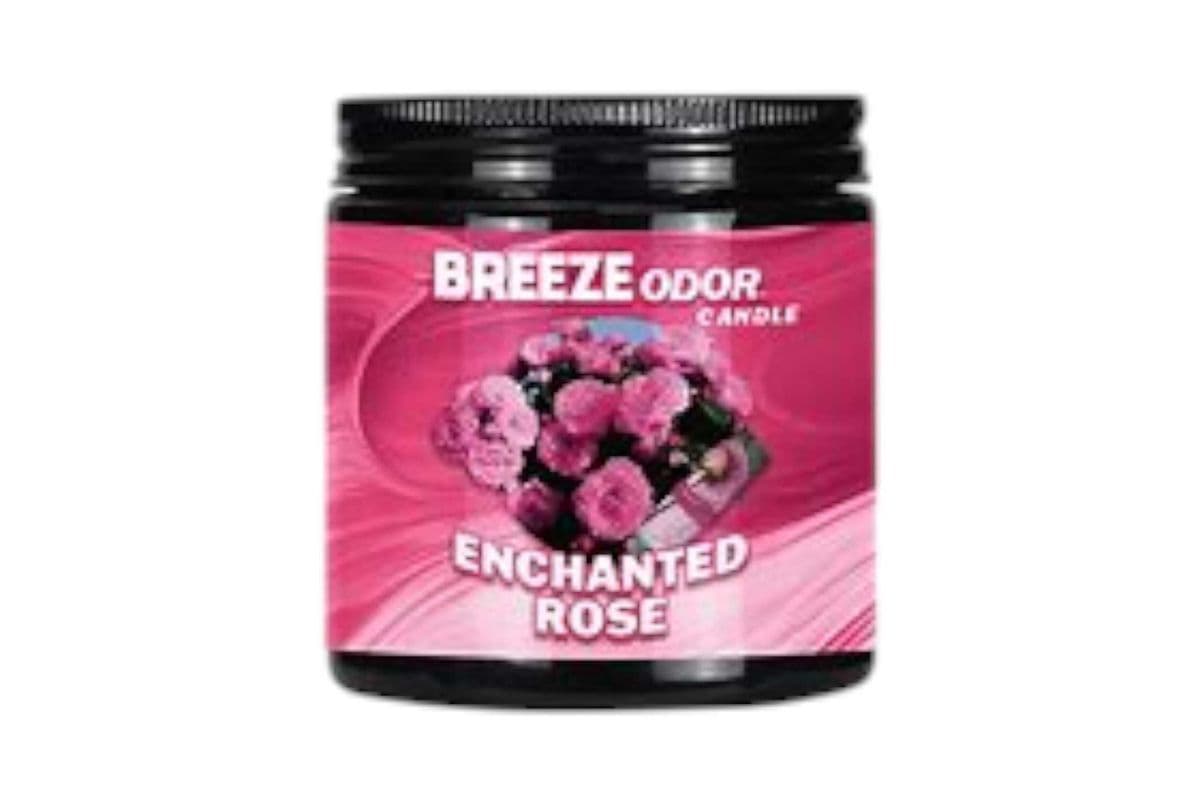 Breeze Odor Candle Enchanted Rose (13oz )