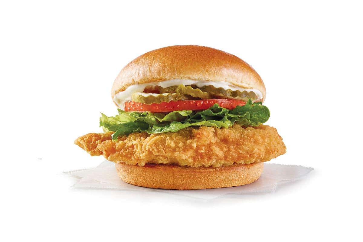 Sandwich de poulet classique / Classic Chicken Sandwich (Cals: 470)