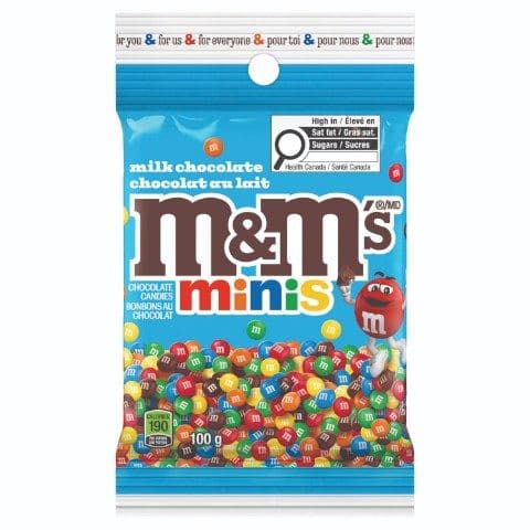 M&Ms Minis 100g PEG