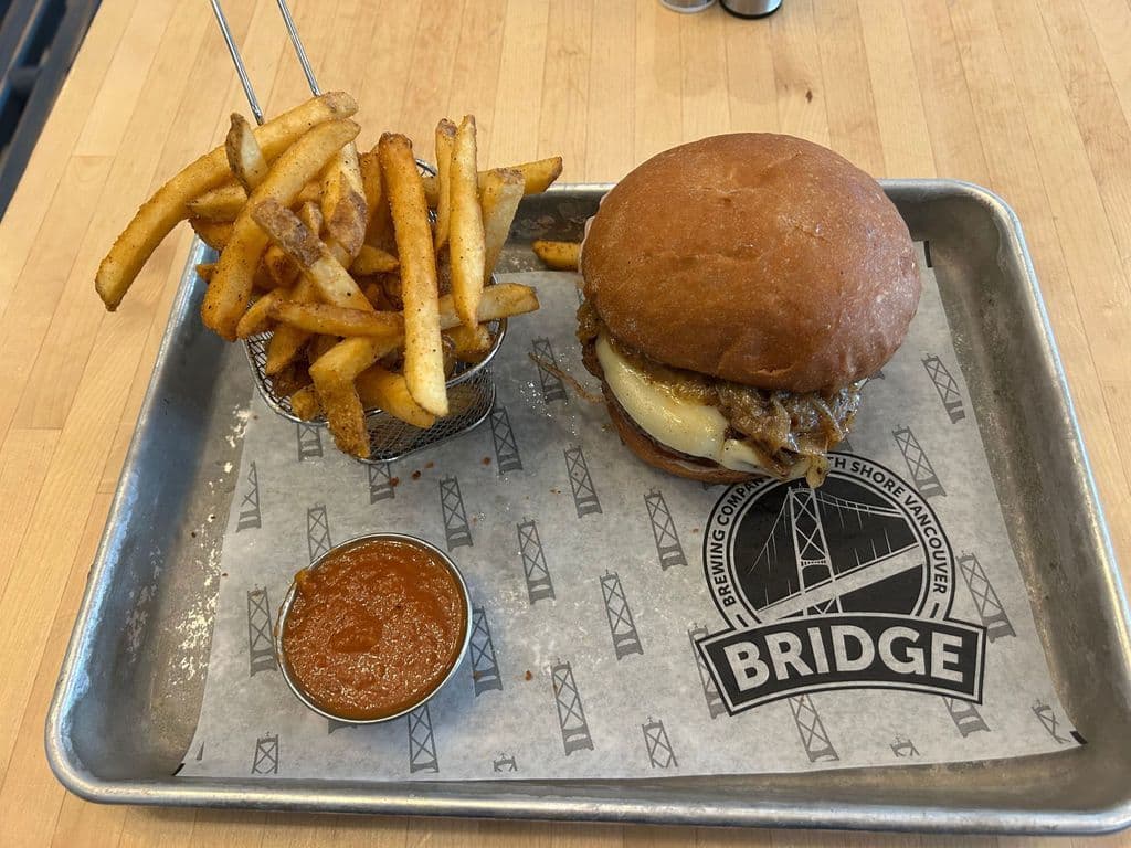 French Onion Burger