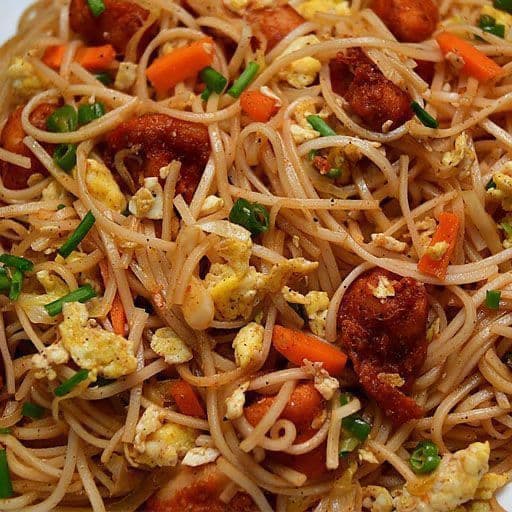 Poulet Noodles | Chicken Noodles