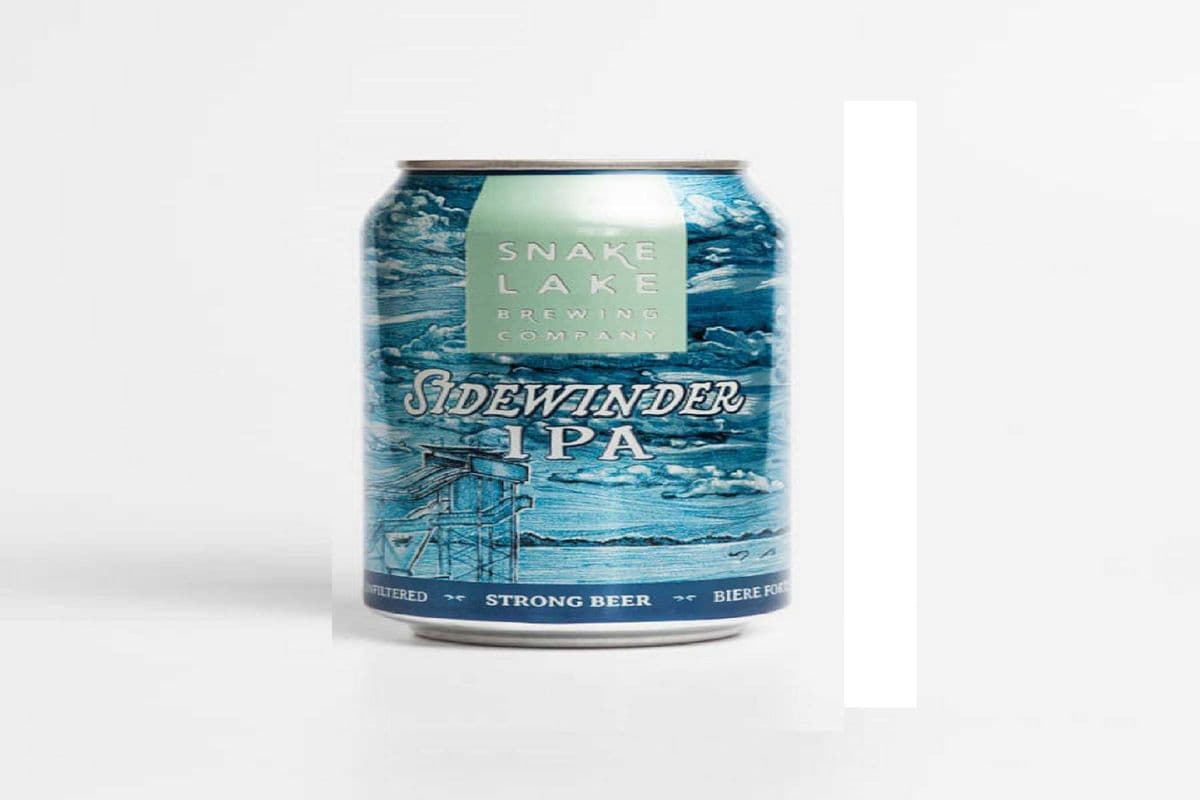 801056 - SNAKE LAKE SIDEWINDER IPA (6 x 355ML CANS )
