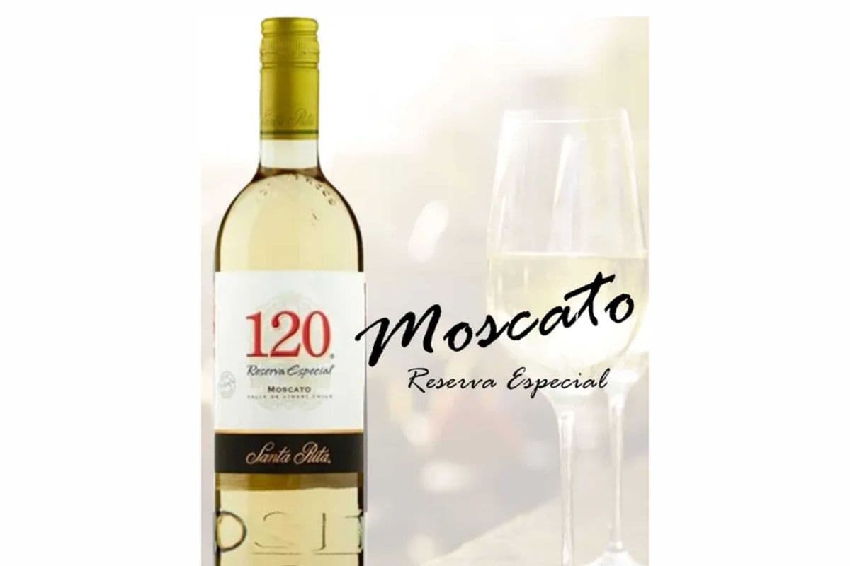 Santa Rita 120 Moscato (750 ml) (1 x 750ml)