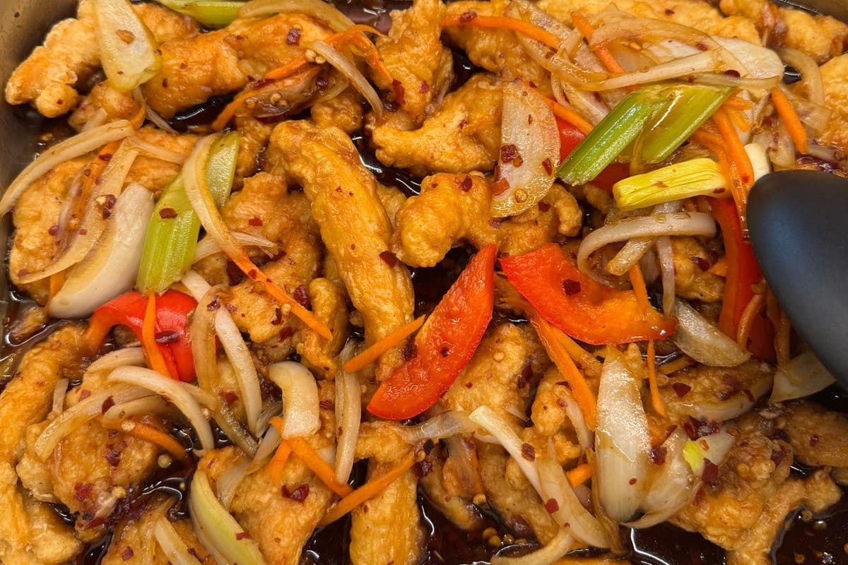 Crispy Ginger Chicken Strips