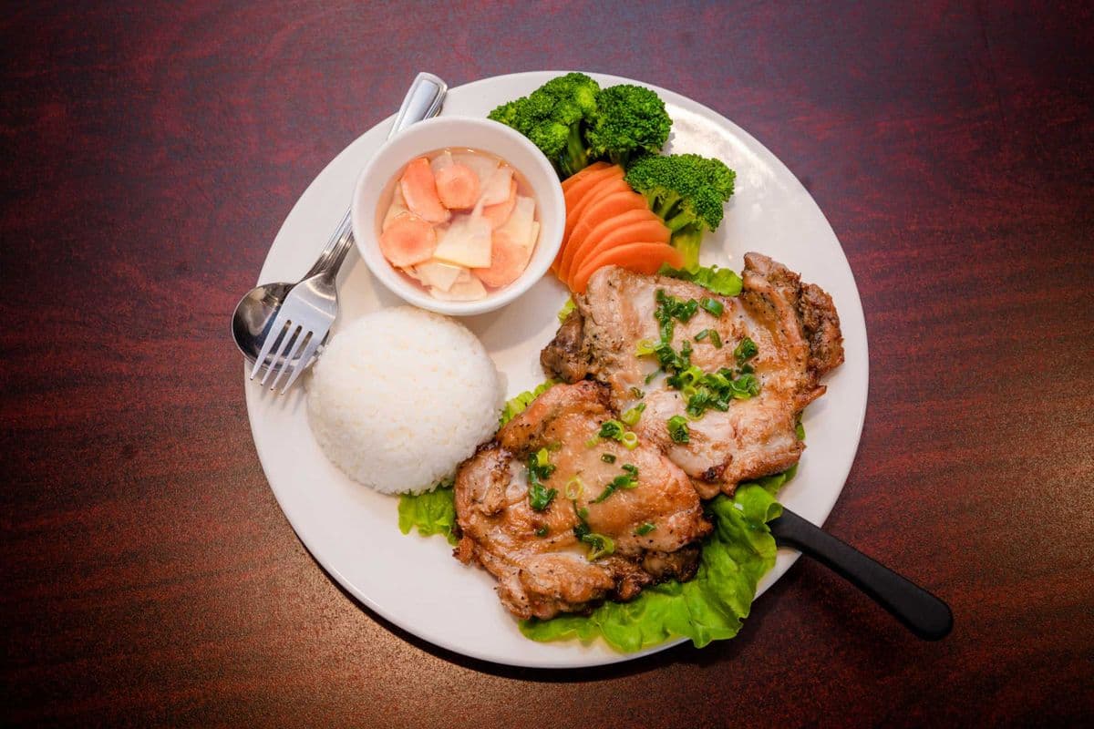 C1. Grilled Lemongrass Chicken & Fried Egg