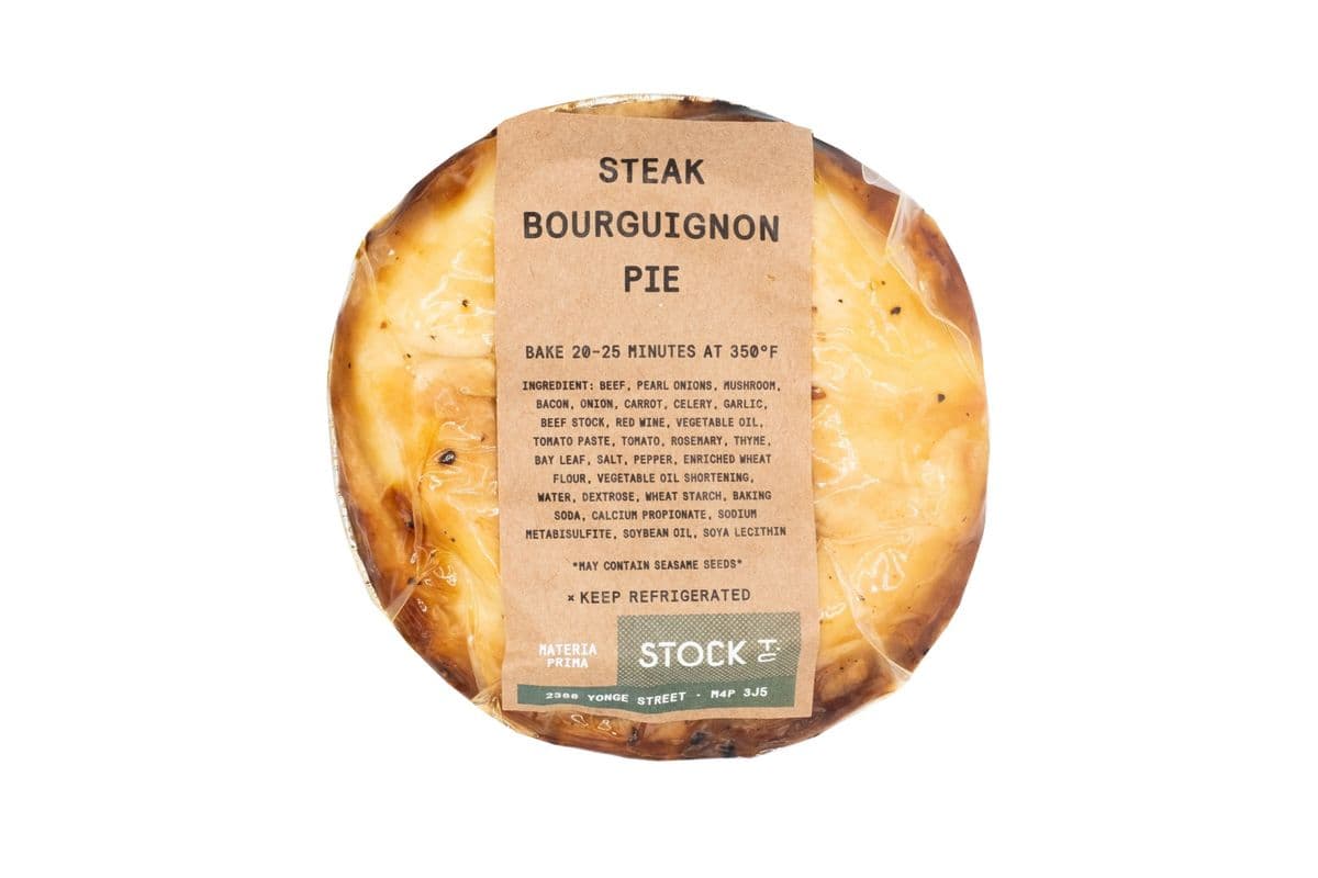 Steak Bourguignon Pie - Small (360g)