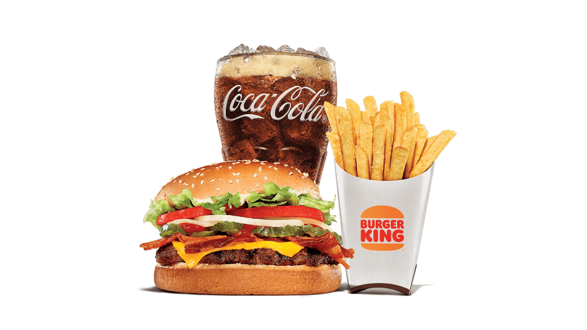 Whopper® with Bacon and Cheese Large Combo