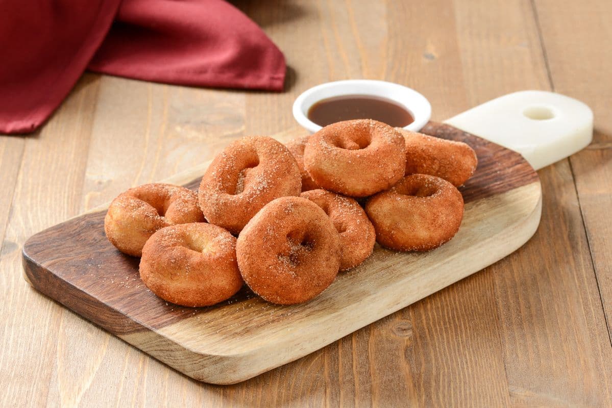 Mini Cinnamon Sugar Donuts