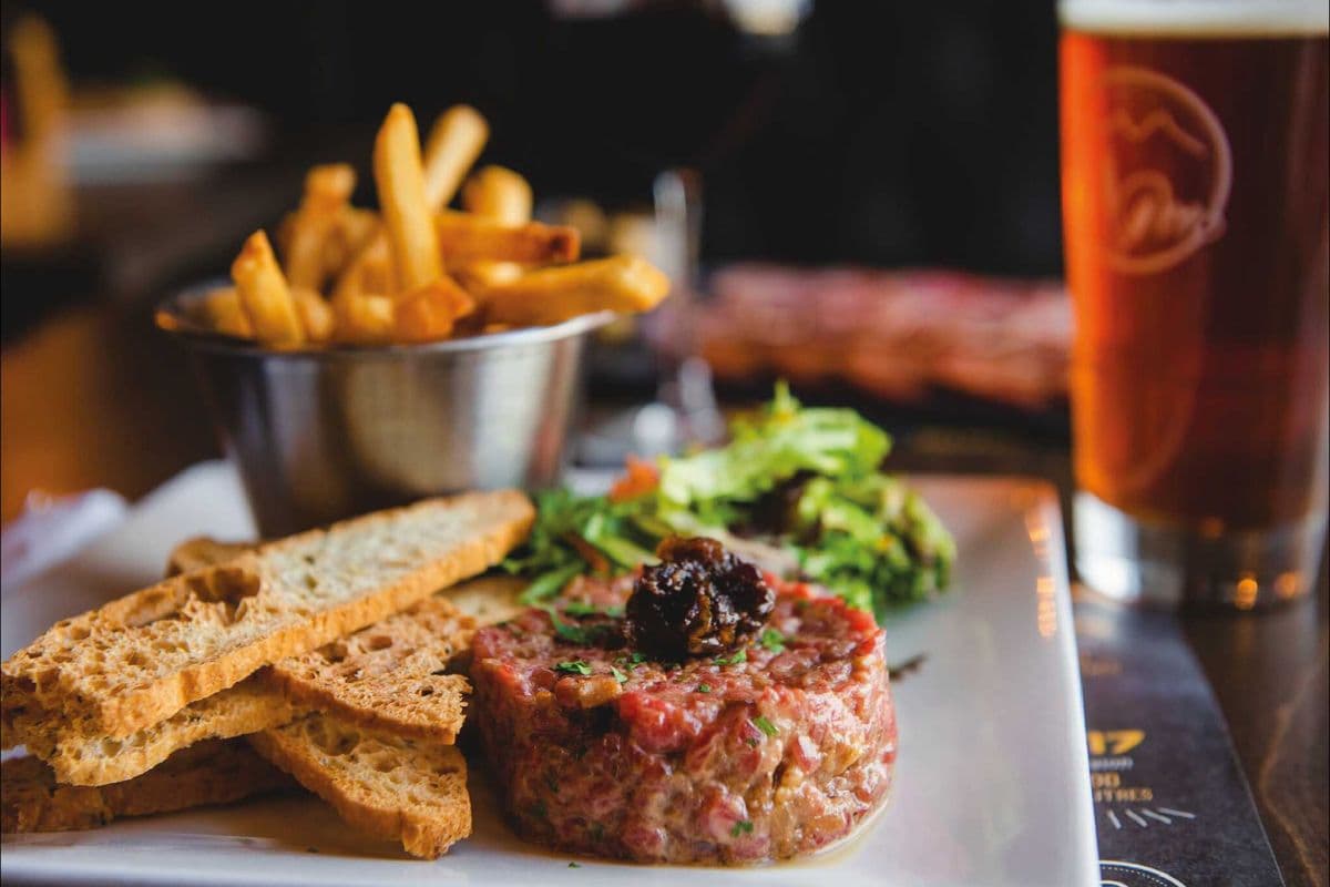 Entrée-tartare de boeuf AAA Angus