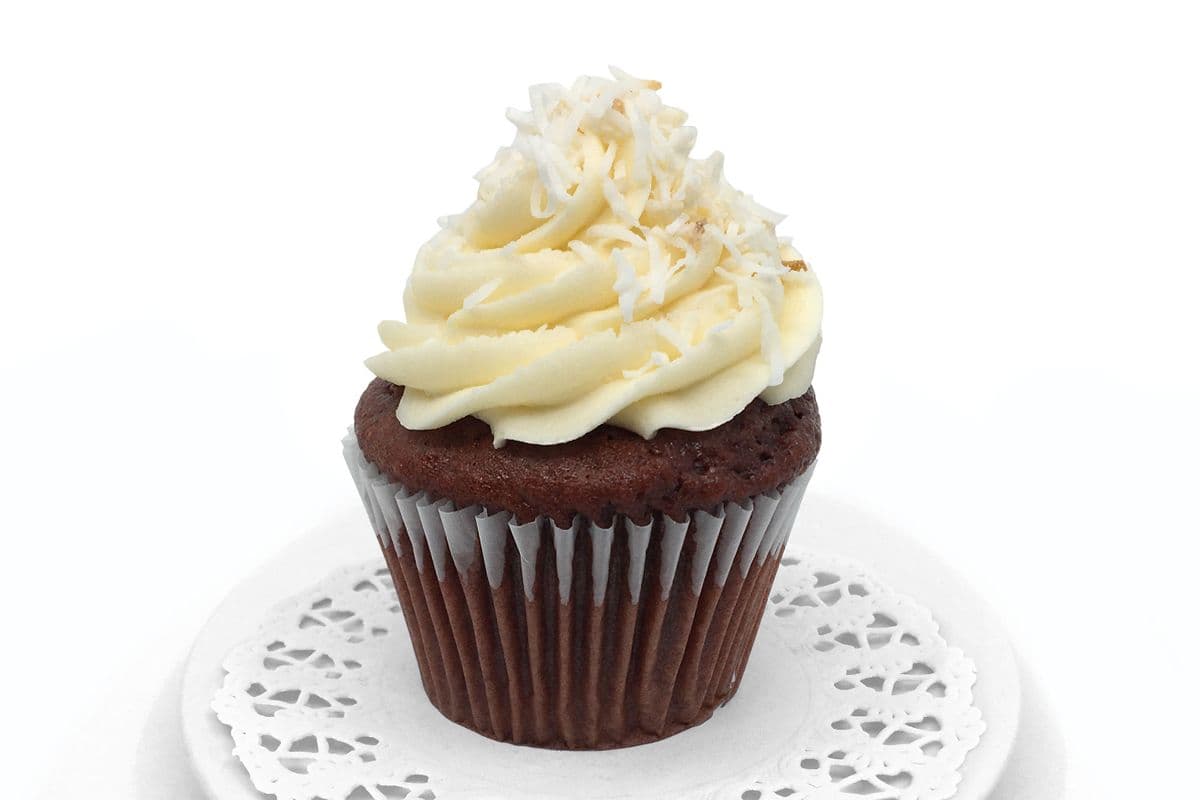 Chocolate Coconut Cupcake