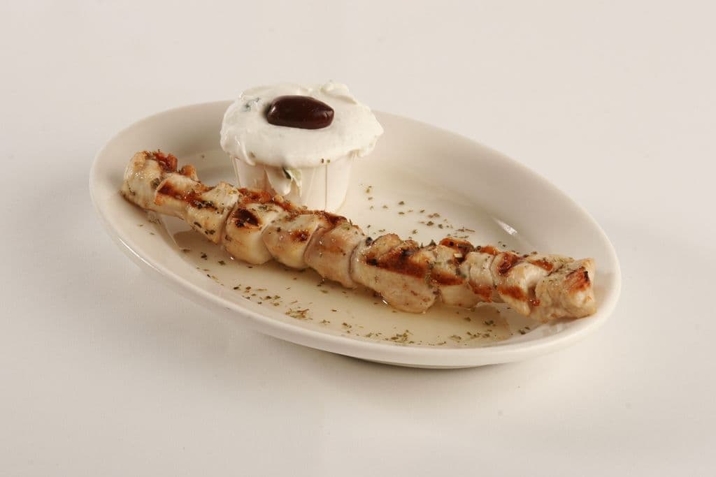 Bâtonnet de souvlaki au poulet / Chicken Souvlaki Stick