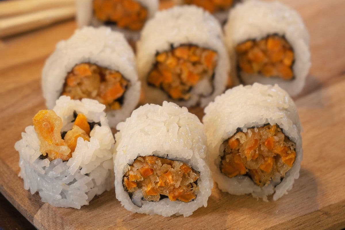Yam Tempura Roll Combo