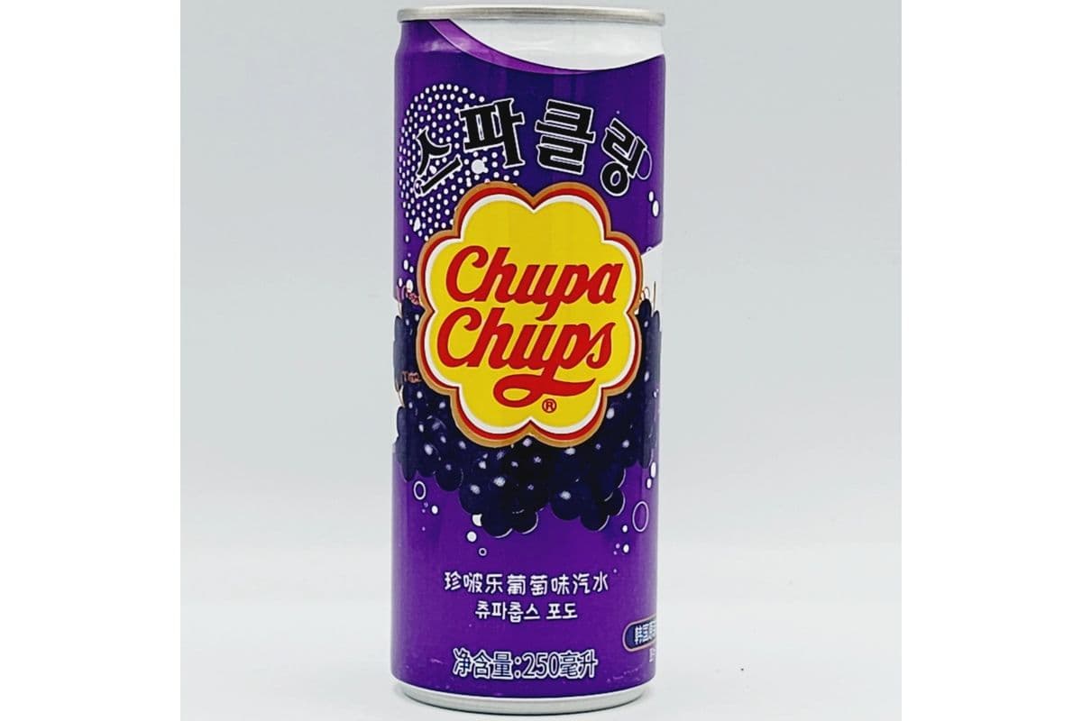 Chupa Chups - Sparkling Grape Soda (250 ml Can)