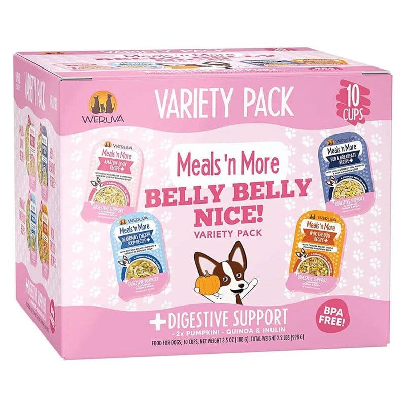 Weruva Meals 'n More Belly Belly Nice Dog Food Variety Pack