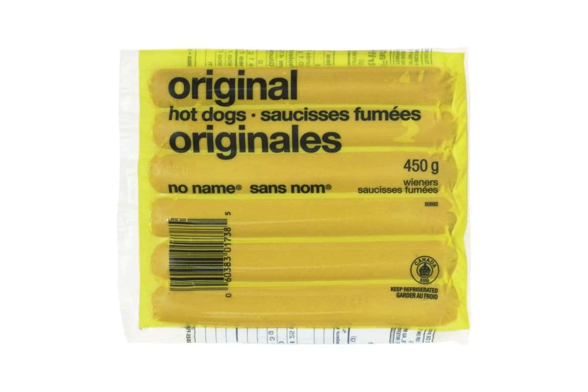 No Name Original Hot Dogs (450g)