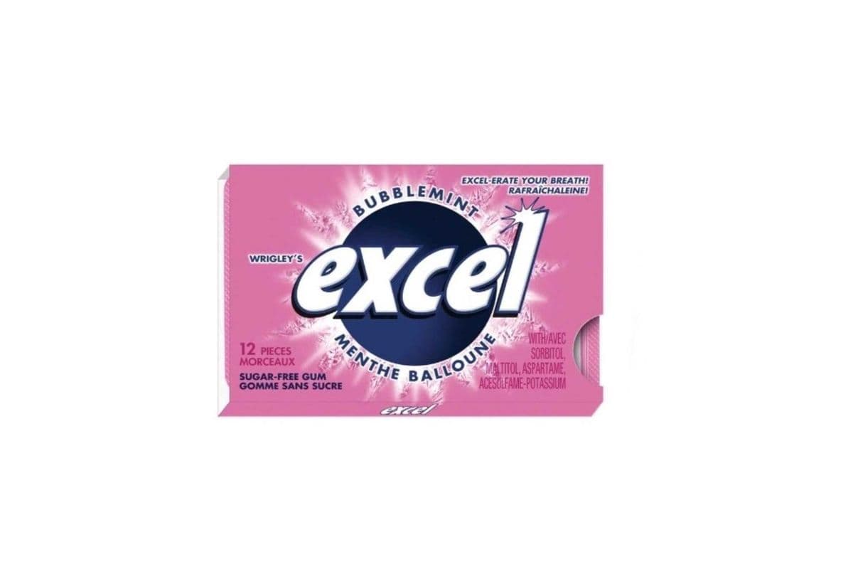 Excel White Menthe Balloune / Bubblemint (12 ct)